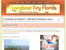 Tablet Screenshot of longboat-key.net